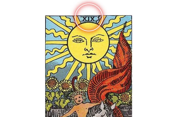 「太陽(サン)」のナンバー19という数字から分かる意味